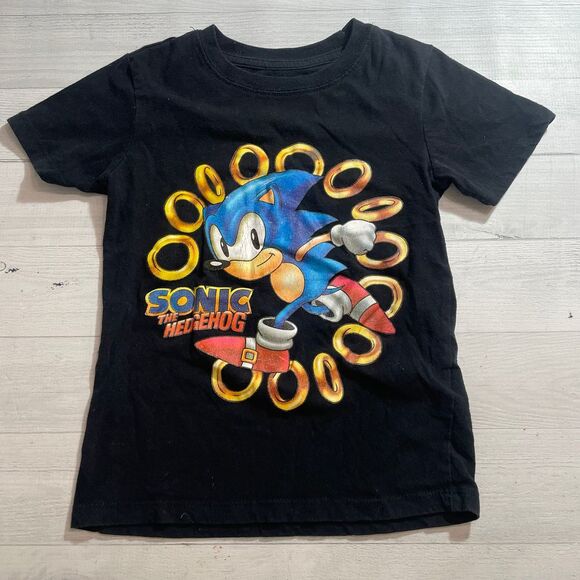 Sonic the‎ Hedgehog jumping beans shirt size 4 - Picture 1 of 4